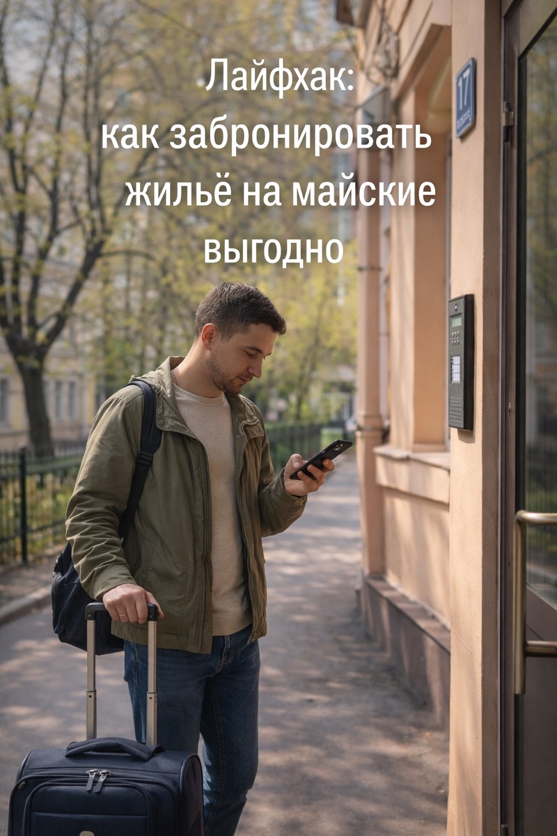 Лайфхак: как забронировать жильё на майские выгодно