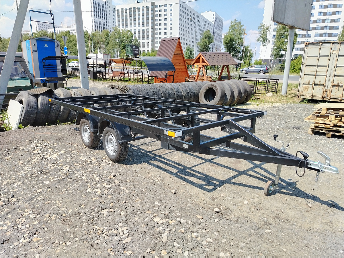 Покупка прицепа,только встретились около трассы