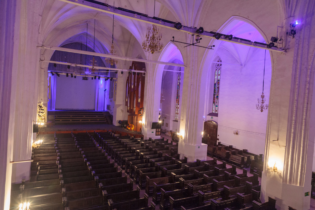 Главный (центральный) неф собора