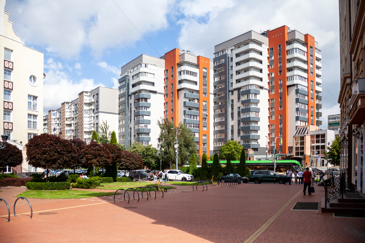 И это вид с Юбилейного моста