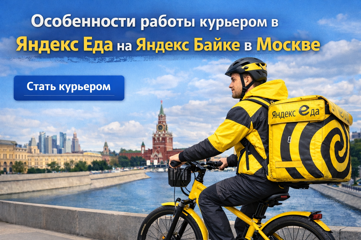 Присоединяйся к команде Яндекс Еда!