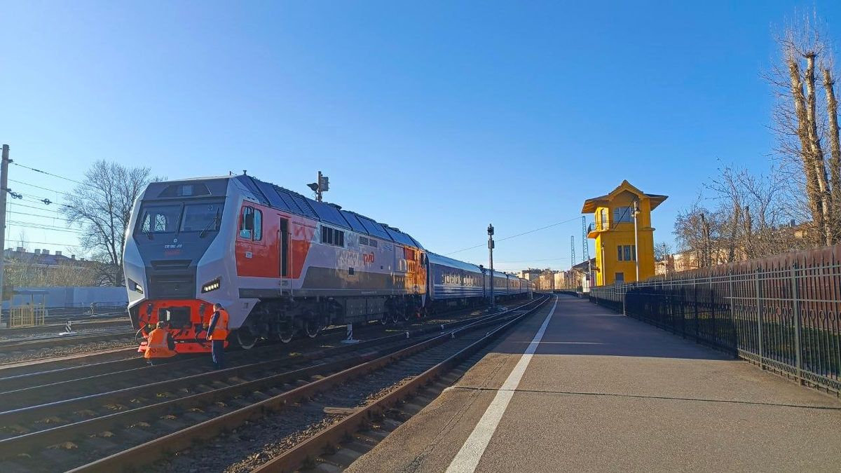 Новый ТЭП70БС. Фото: Глеб Зябко