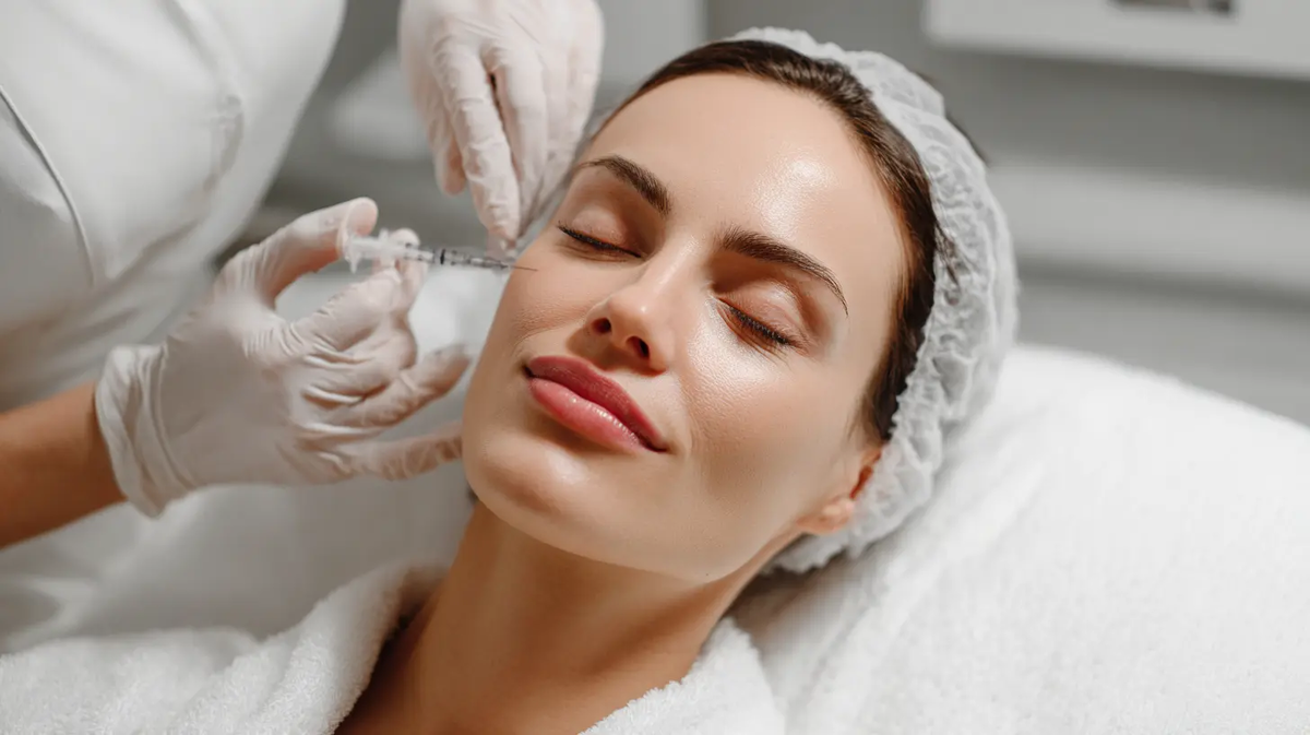 Техника BAP — 5 точек на каждой стороне лица, рассчитанных анатомически. Препарат распределяется сам: меньше проколов, меньше следов, ниже риск осложнений и равномерный результат.