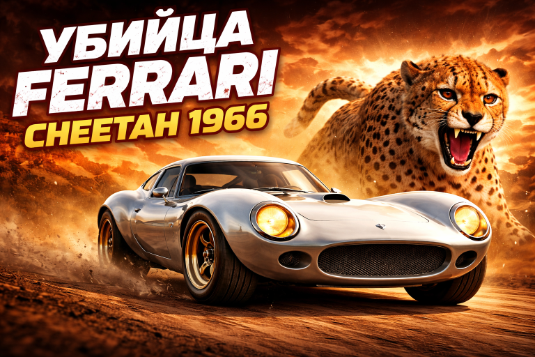 Забытый «убийца Ferrari»: как Билл Томас с Cheetah пытался переписать правила игры