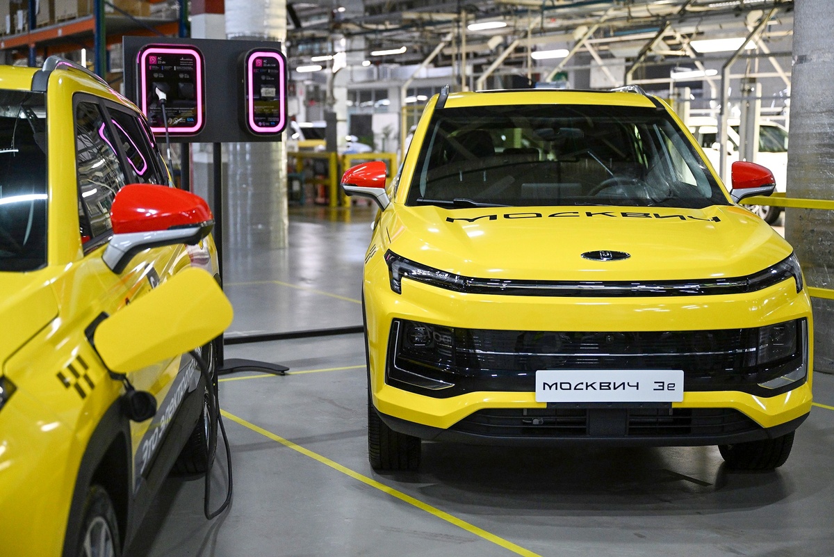    "Москвич 3е"./Павел Бедняков / РИА Новости