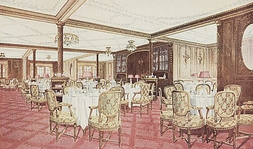 À la Carte на «Титанике» от компании White Star Line