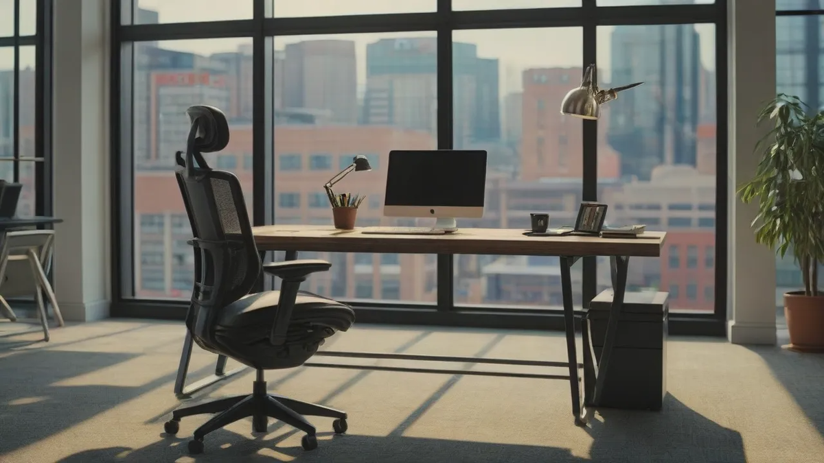 минималистичный кабинет