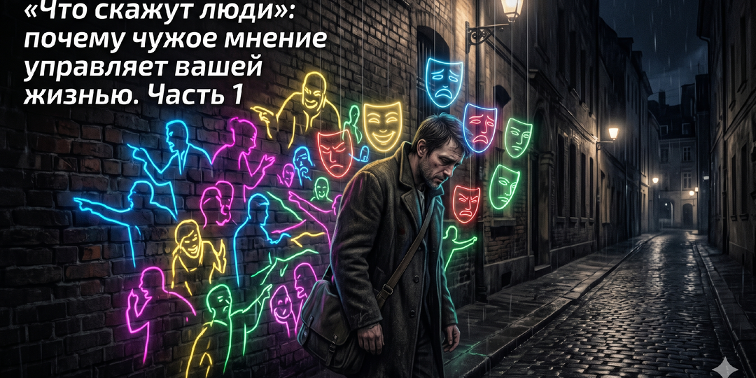 «Что скажут люди»: почему чужое мнение управляет вашей жизнью и как мозг путает косой взгляд с физической угрозой (Часть 1)