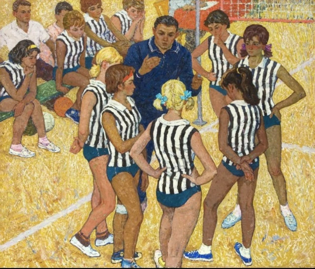 Евгений Соловьёв. «Минутный перерыв». 1967