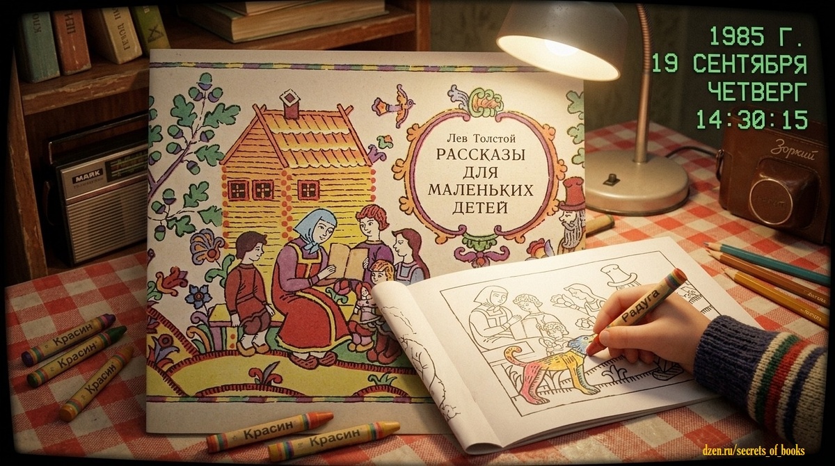 «Рассказы для маленьких детей» Лев Толстой 1985 год.
