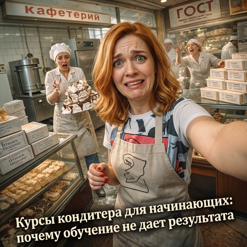    Почему обучение кондитерскому искусству может не дать результата admin