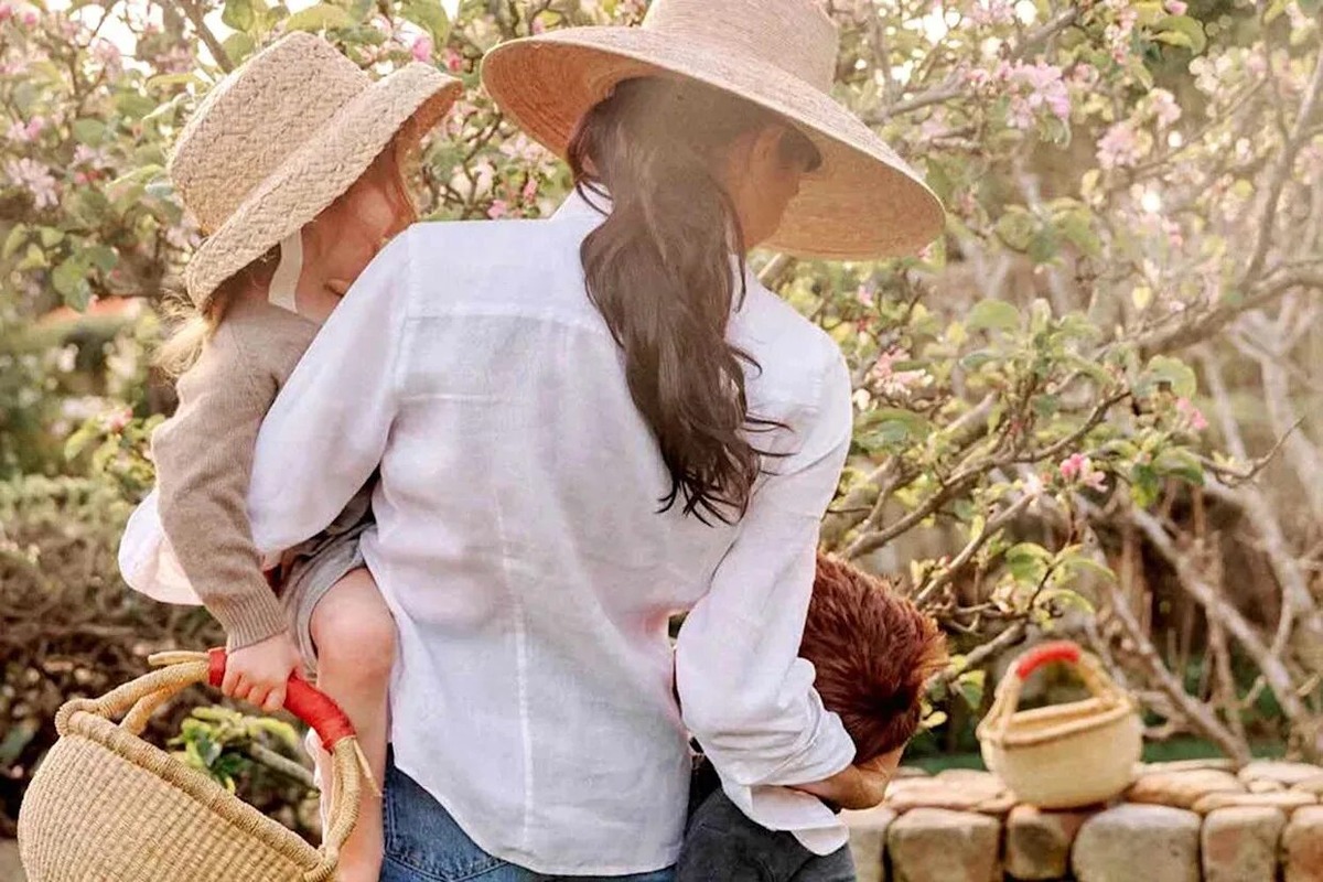 Меган Маркл с детьми