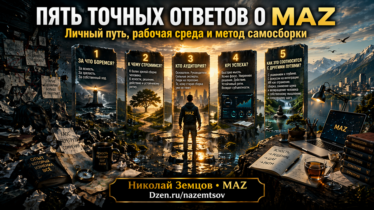 5 ответов о методологии МАЗ