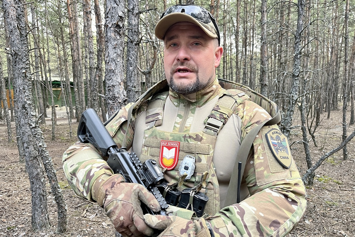 Инструктор спецназа "Ахмат". Инет