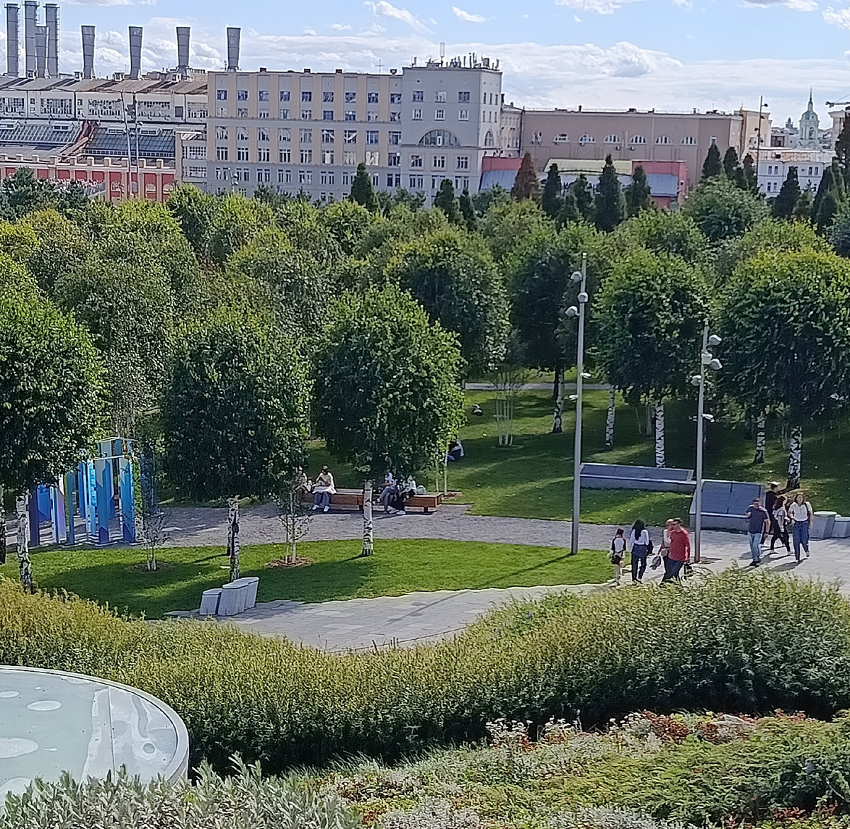 Уникальный парк Зарядье