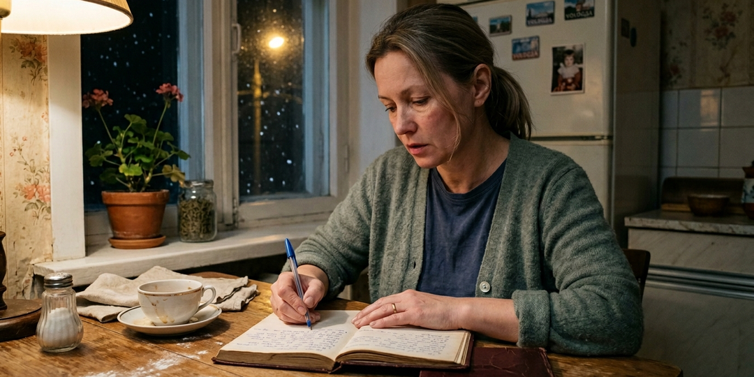 Бабушка 40 лет лепила пельмени по субботам. Через 15 лет после её отъезда я раскрыла тетрадь - под рецептом её девичья фамилия, не наша