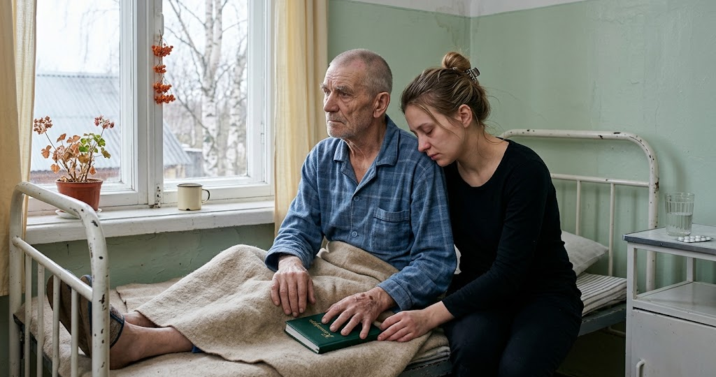 Дворник 25 лет мёл один и тот же двор молча. После его переезда в комнате лежала справка: он был отцом девочки из квартиры 12