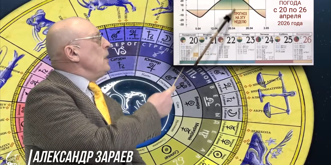 А. Зараев рассказал, как пройдет неделя с 20 по 26 апреля