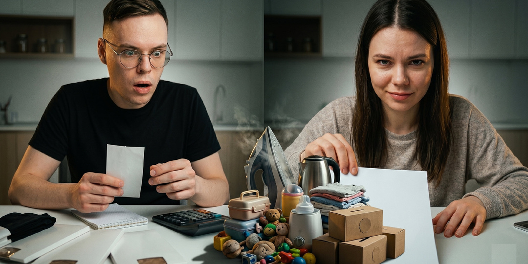 Декрет — не отпуск. Муж получил мою таблицу и замолчал