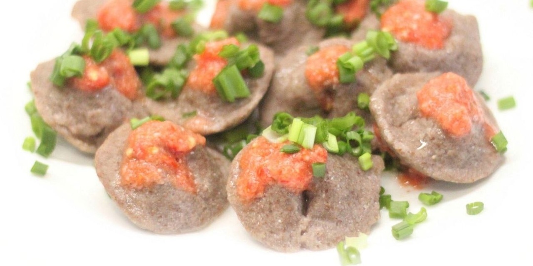 ПЕЛЬМЕНИ С ЛЬНЯНОЙ МУКОЙ