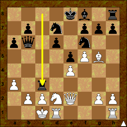 После 14 хода Черных