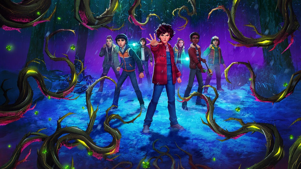    Кадр из сериала «Очень странные дела: Истории из 85-го». Источник: Netflix