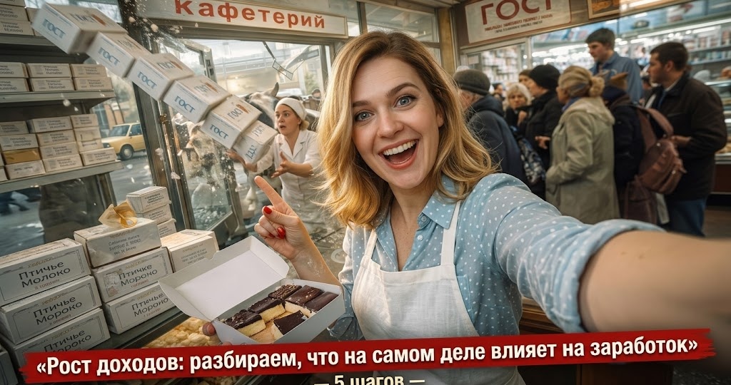 Рост доходов: разбираем, что на самом деле влияет на заработок