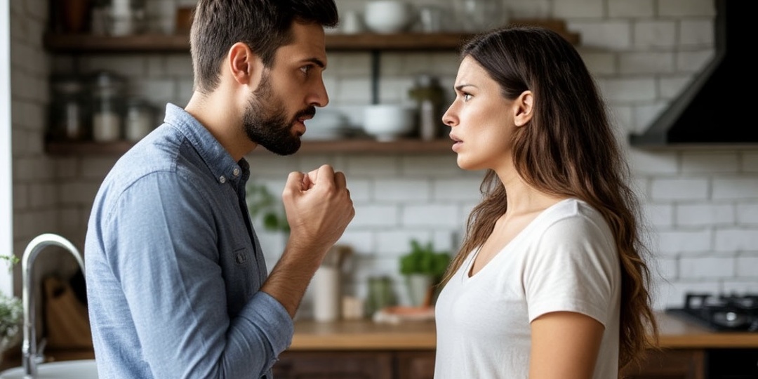 — Ты будешь уже нормально готовить или нет? Почему я эту бурду хлебать должен? — орал муж, встав с дивана