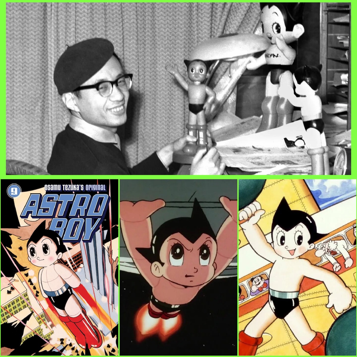 Осаму Тэдзуку по праву считают одним из родоначальников аниме. Благодаря его "Астробою" о японских мультиках узнал весь мир