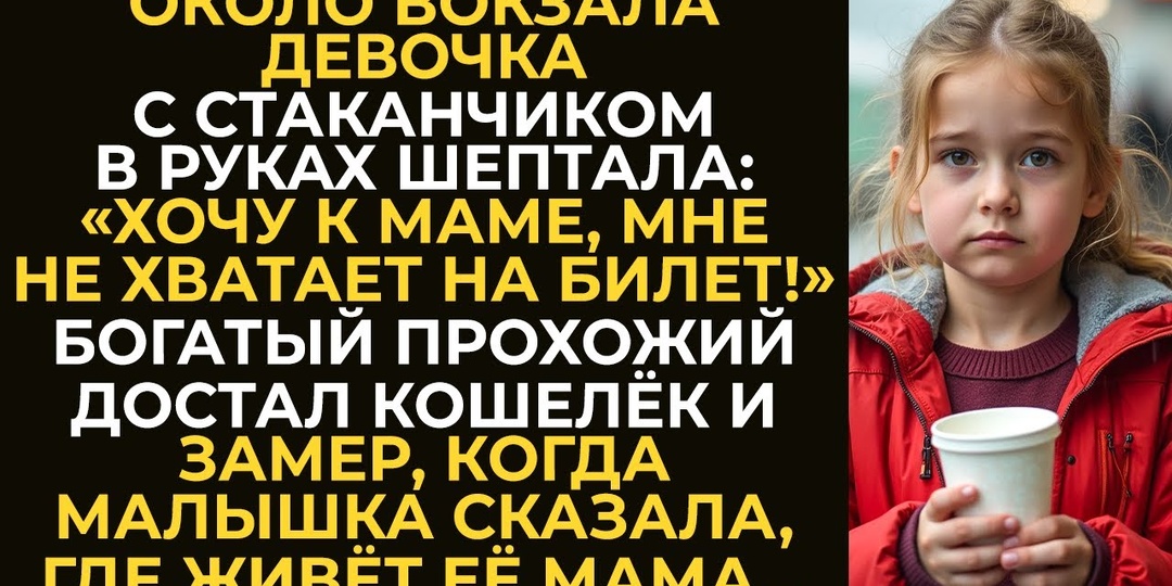 «Знаем мы вас, побирушек»: он уже доставал кошелёк, чтобы просто дать денег — но девочка назвала посёлок, и рука его замерла