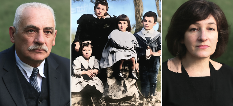 Родители и семья, Фаина слева внизу