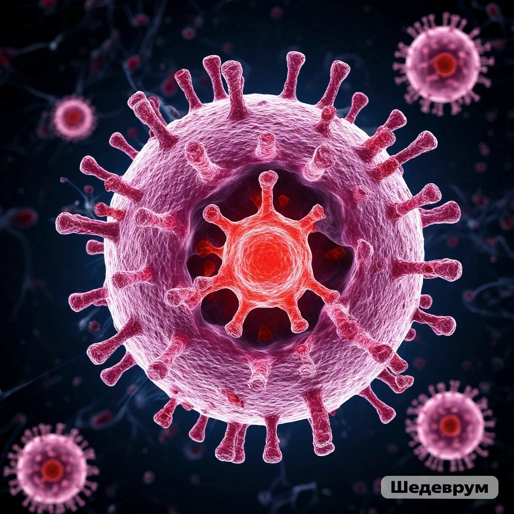 Раковая клетка маскируется.