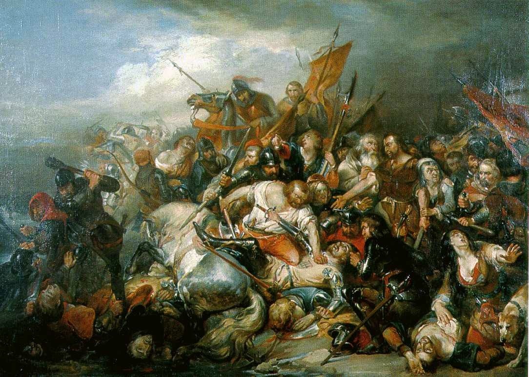 Никез де Кейзер. «Битва золотых шпор» (1836)