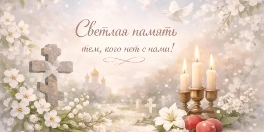 «Помним, любим, скорбим». Трогательные открытки на Радоницу от всего сердца