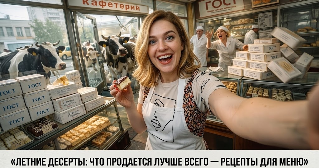 Летние десерты: что продается лучше всего — рецепты для меню