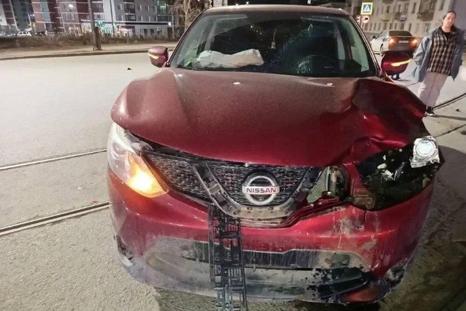    В ДТП столкнулись автомобиль и мопед. Фото: пресс-служба Госавтоинспекции Удмуртии