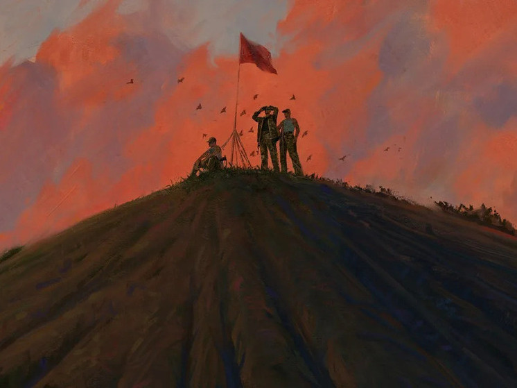     Фото: снимок картины художника