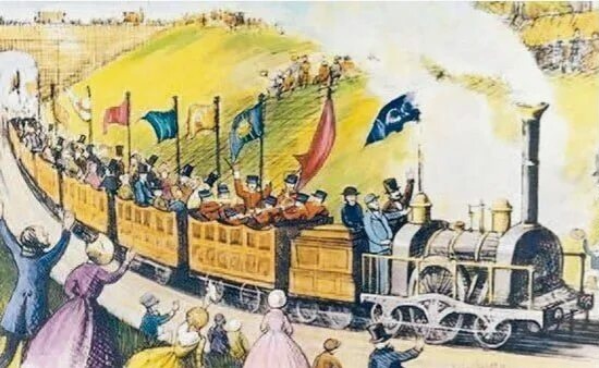 Туристический поезд Томаса Кука.