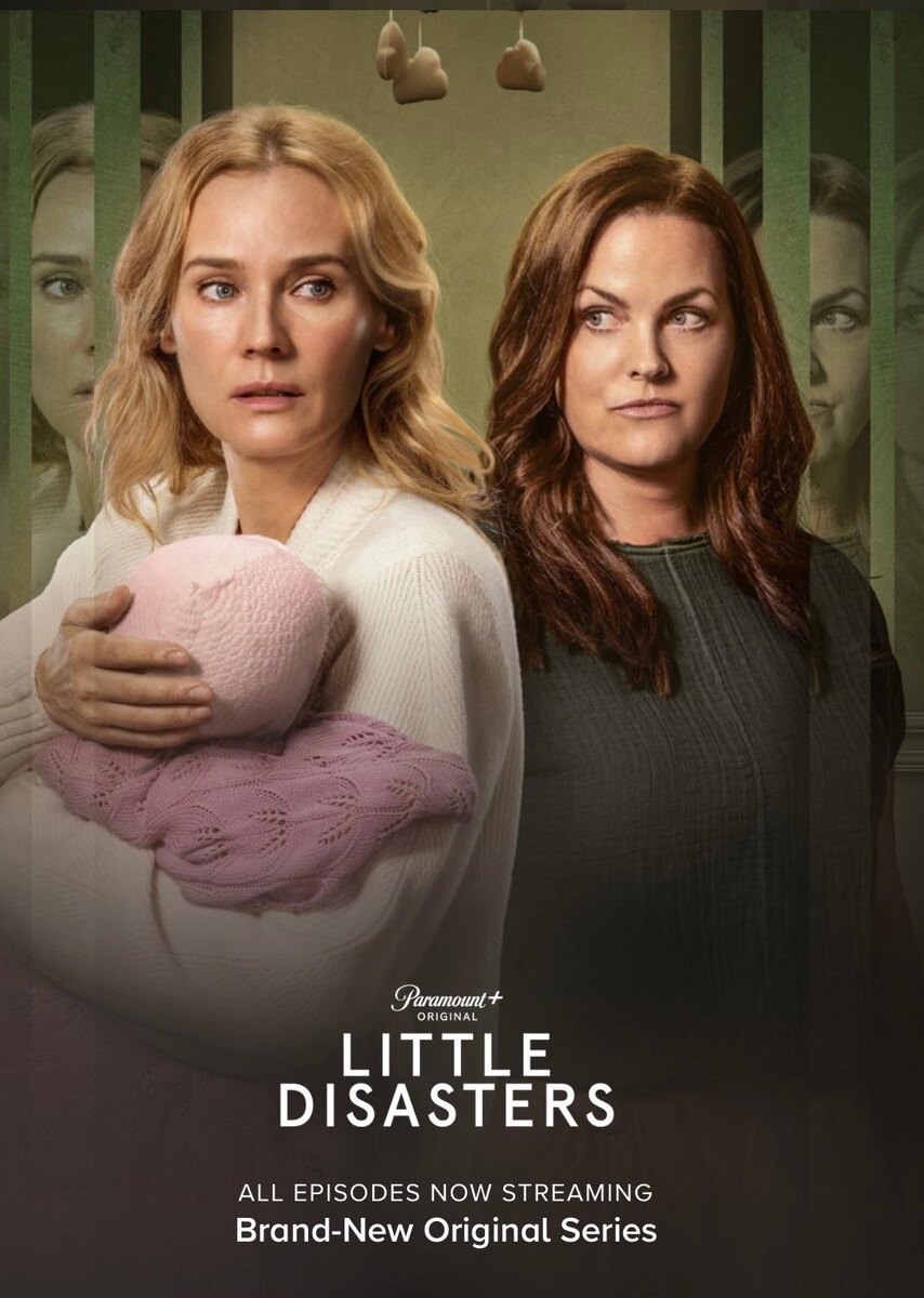 Постер к мини-сериалу "Маленькие катастрофы / Little Disasters" (источник: https://ru.kinorium.com/11385898/gallery/poster/?photo=55517745) 