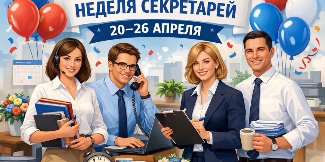 ✨Целая неделя в году посвящена секретарям-референтам, офис-менеджерам, персональным ассистентам, документоведам и другим административным