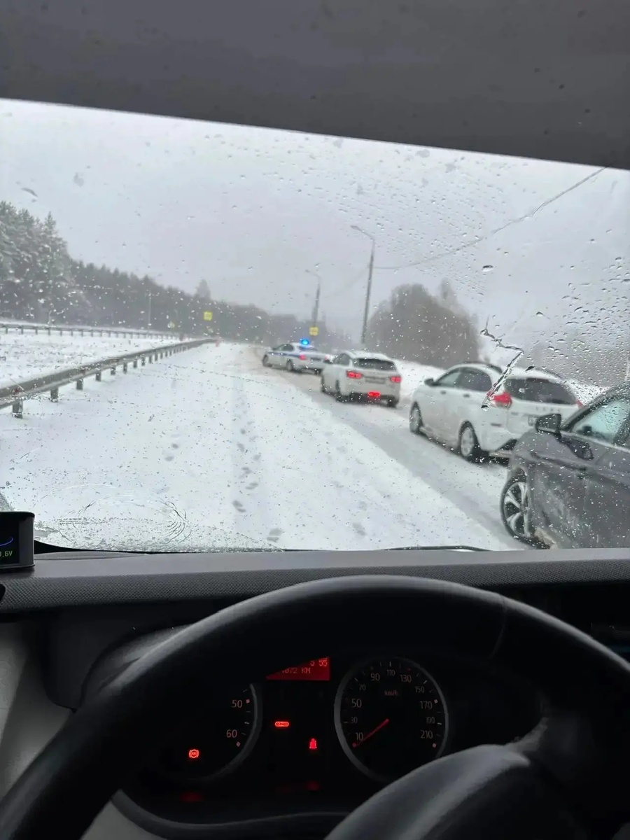 Пробки на дорогах 