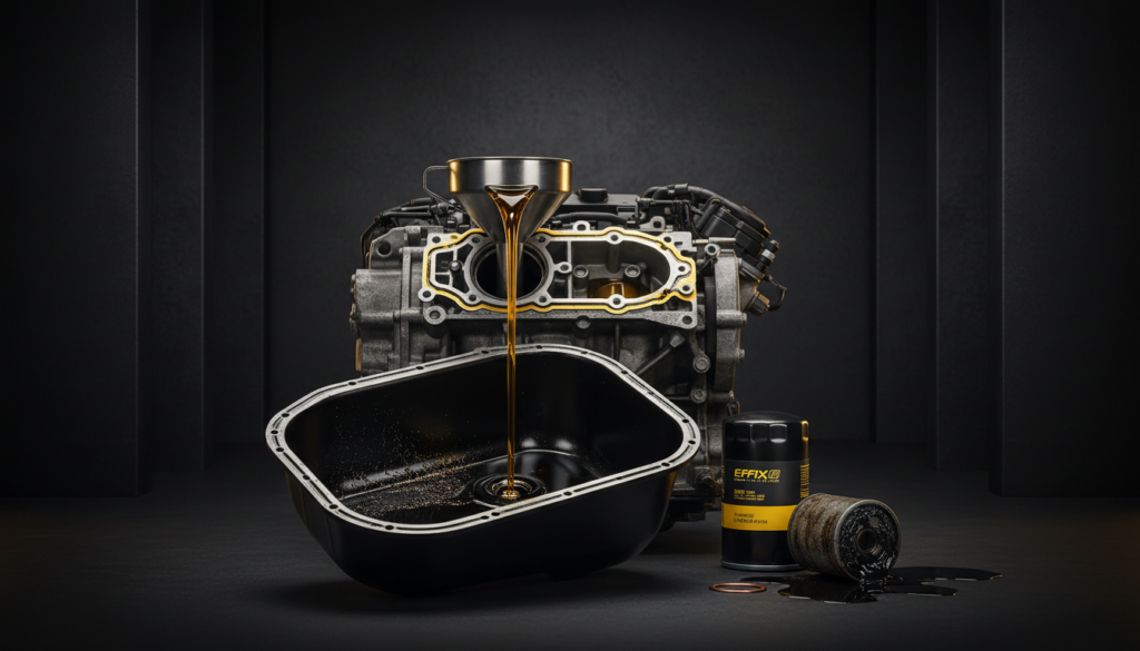    Замена масла: сервис или своими руками — спасёт ли двигатель? Effix Mall