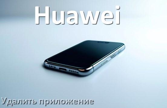 
Как с телефона Huawei удалить все приложения полностью