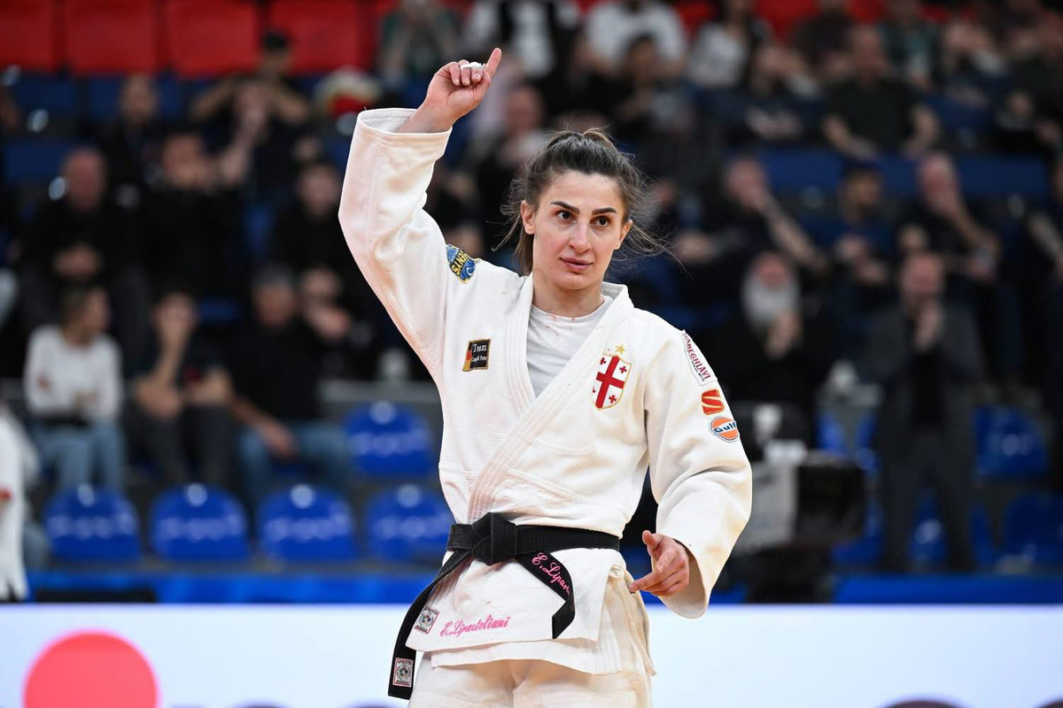 Чемпионка Европы Этери Липартелиани посвятила победу усопшему Патриарху Илия II.