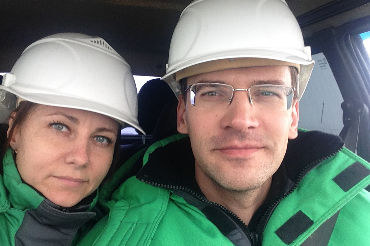 Ольга Хмелева и ее муж Дмитрий Кирюхин