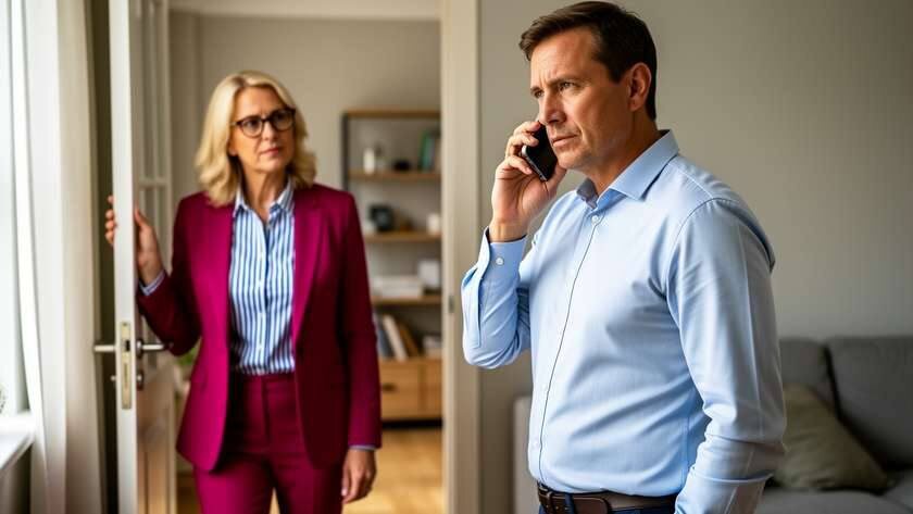 Жена вернулась домой за папкой: а услышала разговор мужа, после которого собрала вещи за час