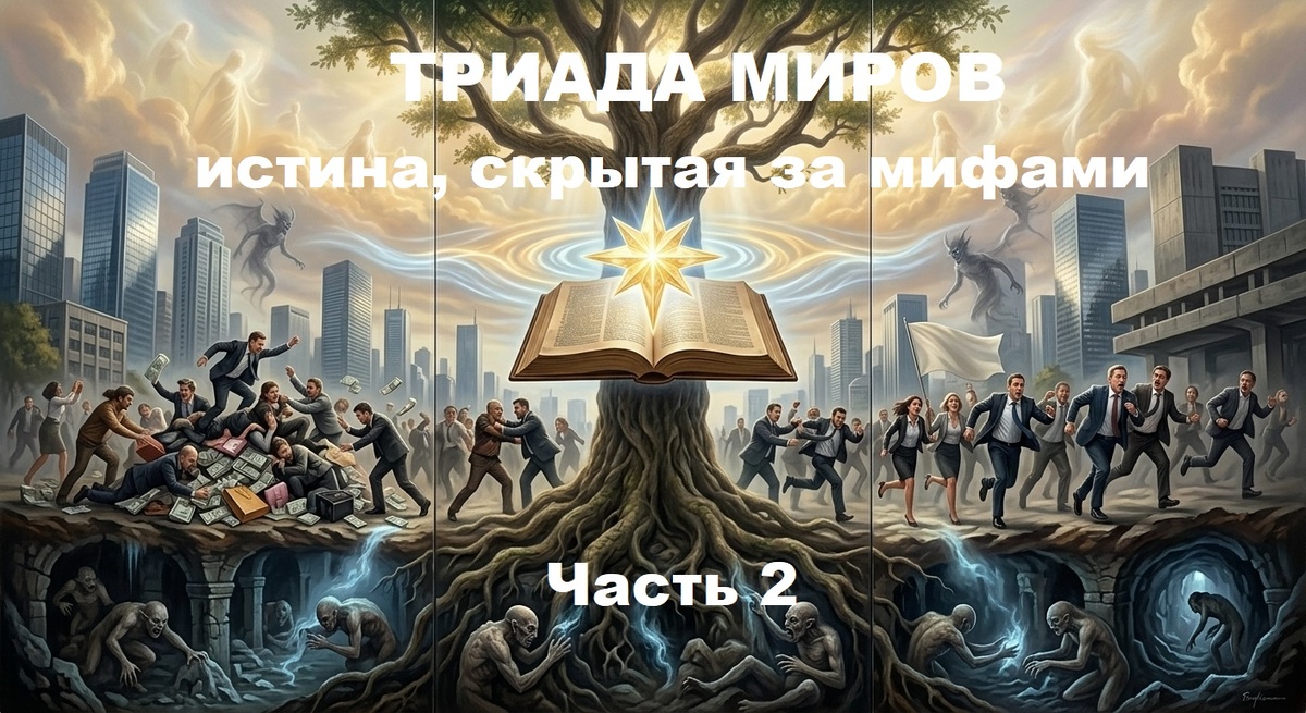 Во второй части рассказывается о природе темных сил и их влиянии на человечество.