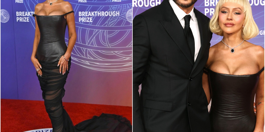 Неузнаваемая Агилера, седая Сальма Хайек, Честейн в платье из ковра и другие знаменитости на Балу Миллиардеров