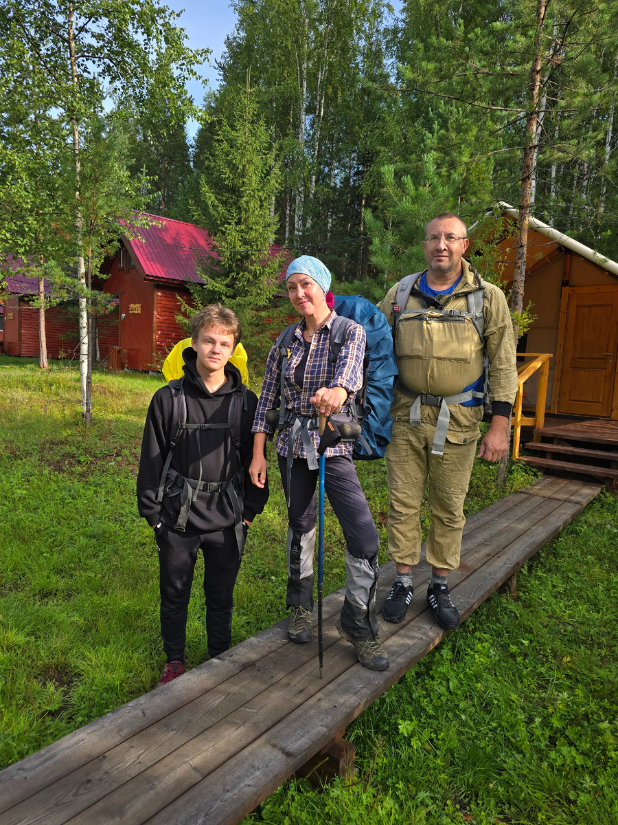 Перед стартом на базе Серебрянкий Камень