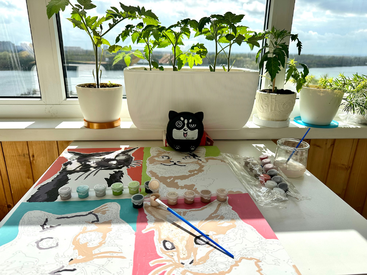 Картина по номерам.